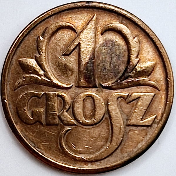 Moneta 1 grosz 1939