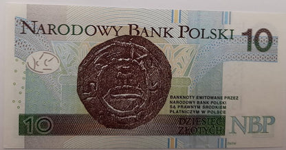 Banknot 10 zł 2012 Mieszko I AA UNC