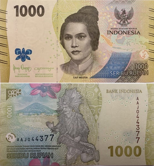 Indonezja banknot  1000 rupii 2022