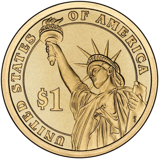 Moneta 1 dolar 2007 George Washington 1th