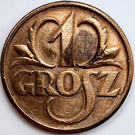 Moneta 1 grosz 1939