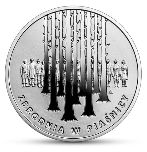 Moneta 10 zł  Zbrodnia w Piaśnicy 2021