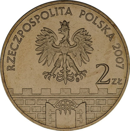 Moneta 2 zł Brzeg 2007