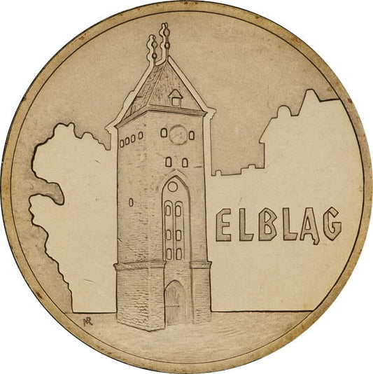 Moneta 2 zł Elbląg 2006