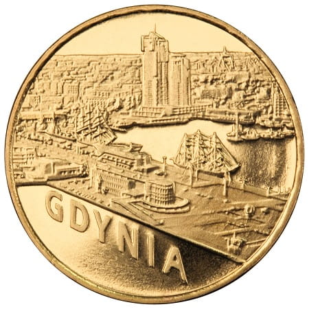 Moneta 2 zł Gdynia 2011