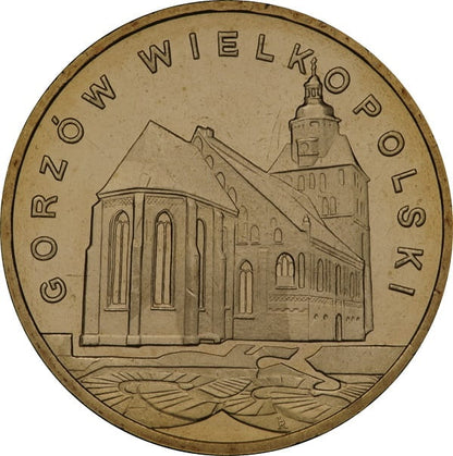 Moneta 2 zł Gorzów Wielkopolski 2007