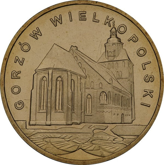 Moneta 2 zł Gorzów Wielkopolski 2007