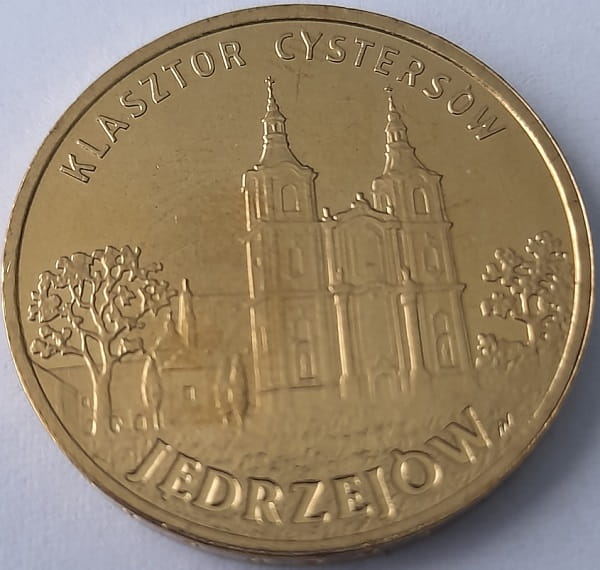 Moneta 2 zł Jędrzejów 2009