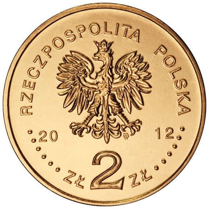 Moneta 2 zł niszczyciel Piorun 2012