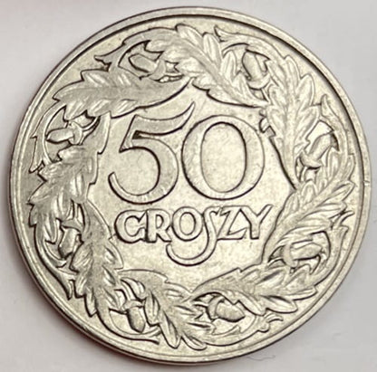 Moneta 50 groszy 1923 stan 2