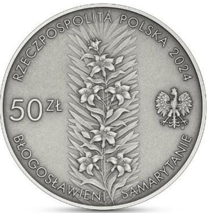 Moneta 50 zł Pamięci rodziny Ulmów 2024