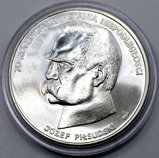 Moneta 50000 zł Józef Piłsudski 1988