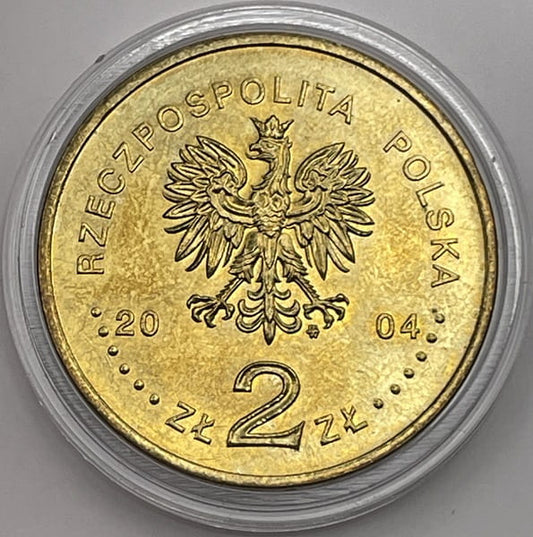 Moneta  2 zł Aleksander Czekanowski 2004
