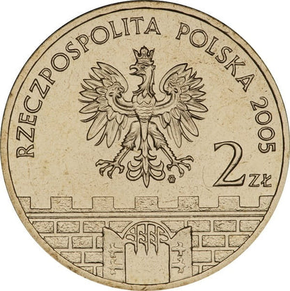 Moneta 2 zł Gniezno 2005