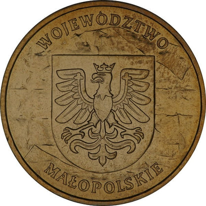 Moneta 2 zł Województwo Małopolskie 2004