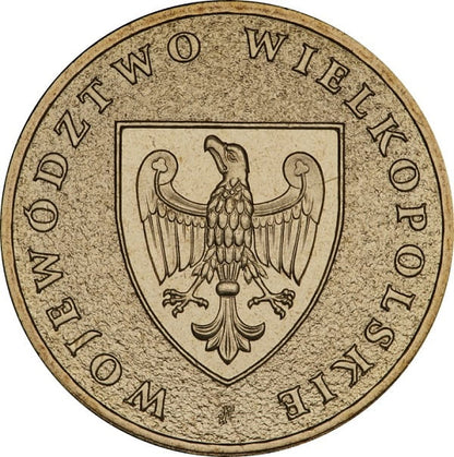 Moneta 2 zł Województwo Wielkopolskie 2005